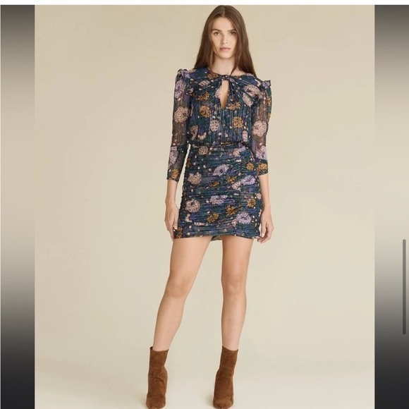 Veronica Beard Silk mini Dress size 4 - Picture 2 of 10